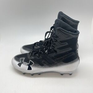 Under Armour Cleats Mens 8.5 UA Highlight MC Football Black 3000177-002 Athletic